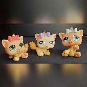 LPS Littlest Pet Shop Kitten Kitty Triplets Petriplets 1335 1336 1337